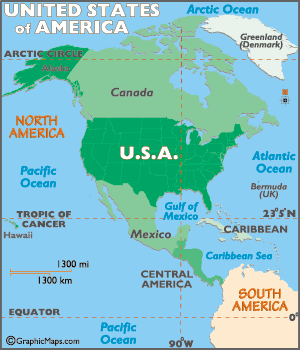Usa Map And Rivers