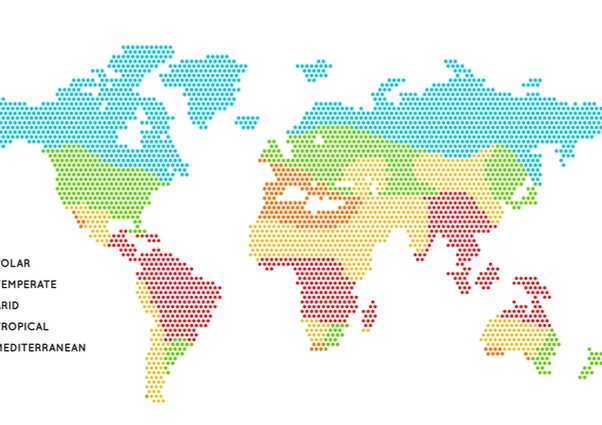 World Climate Zone Chart