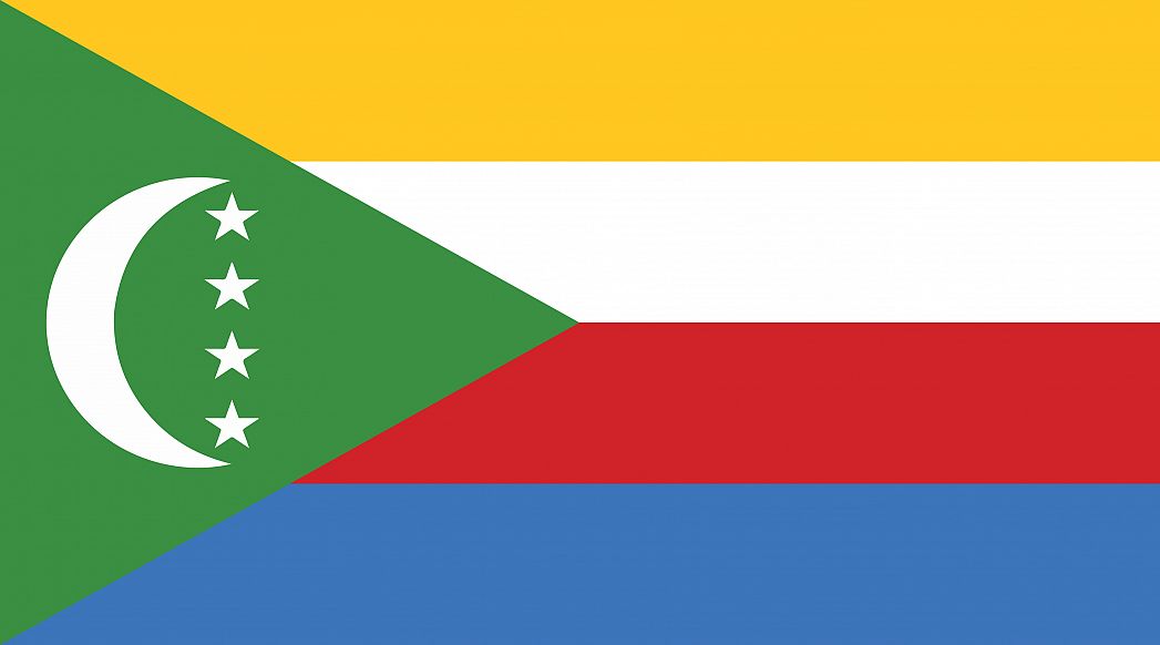 Comoros S Flag Graphicmaps Com