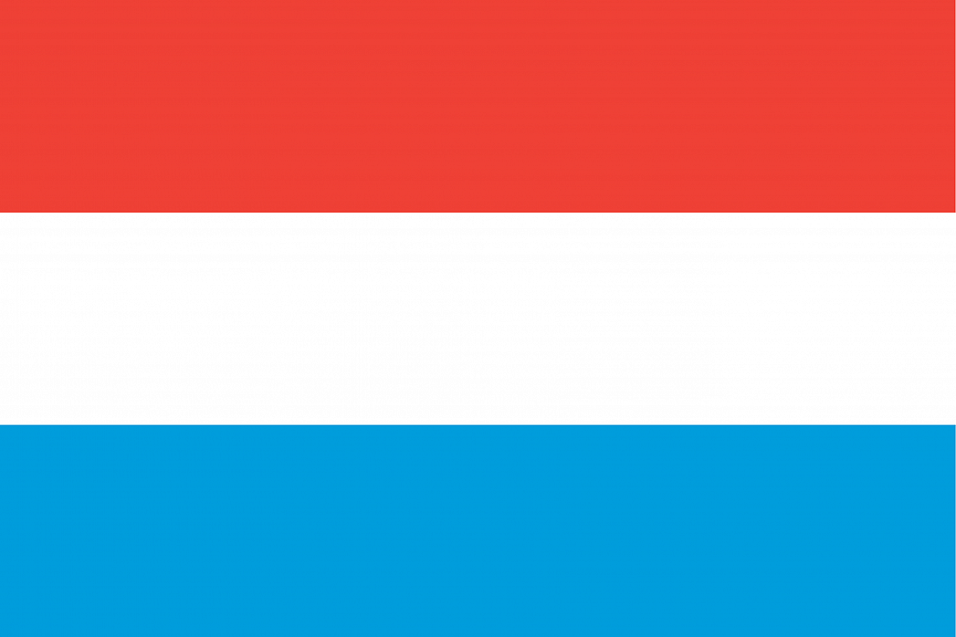 Luxembourgs Flag Graphicmapscom