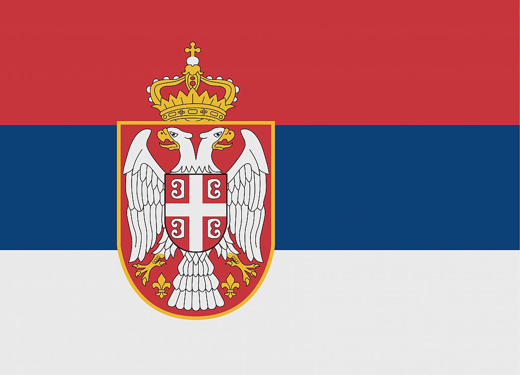 Serbia S Flag Graphicmaps Com