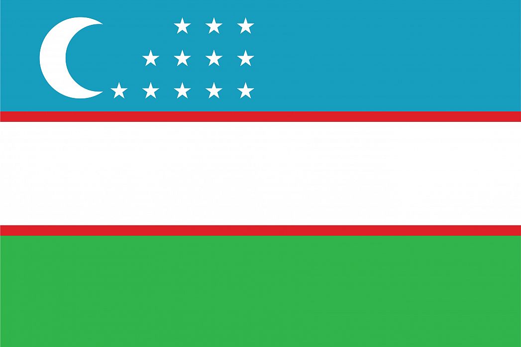 Flag of Uzbekistan