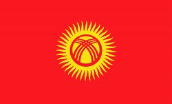 Flag of Kyrgyzstan