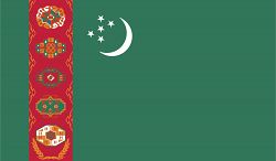 Flag of Turkmenistan